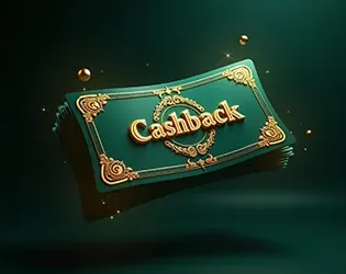 GreenBet weekly cashback artwork with a green card