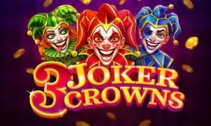 3 Joker Crowns slot cover from the GreenBet catalogue