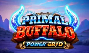 Primal Buffalo Power Grid slot cover from the GreenBet catalogue